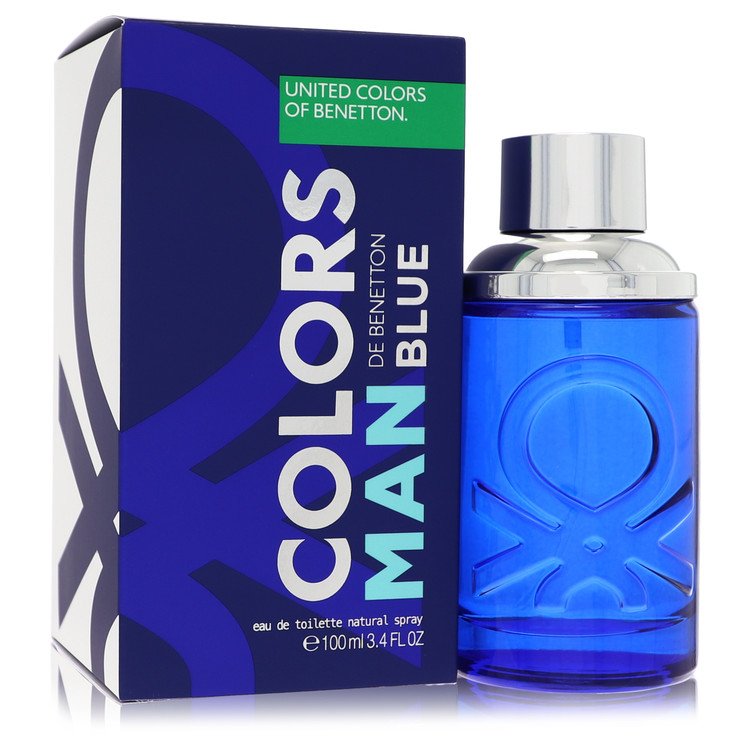 Colors De Benetton Blue by Benetton Eau De Toilette Spray 3.4 oz Colors De Benetton Blue by Benetton Eau De Toilette Spray 3.4 oz